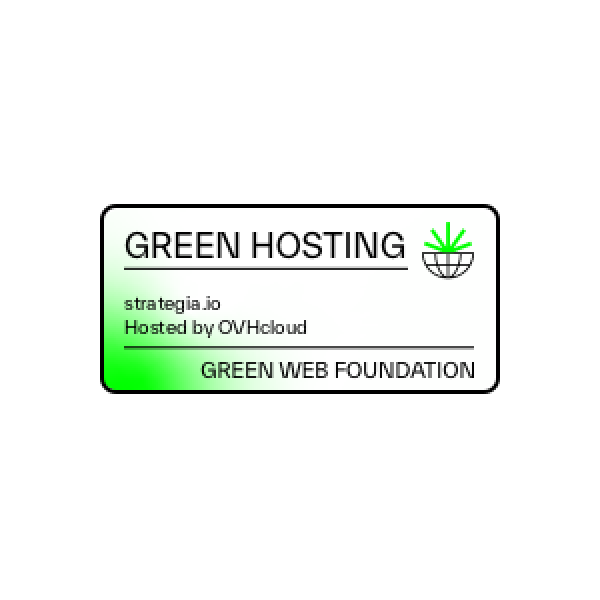 Certification STRATEGIA Green hosting