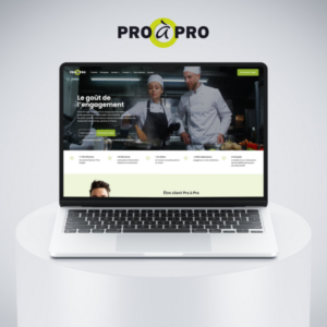 Site e-commerce Pro à Pro - STRATEGIA