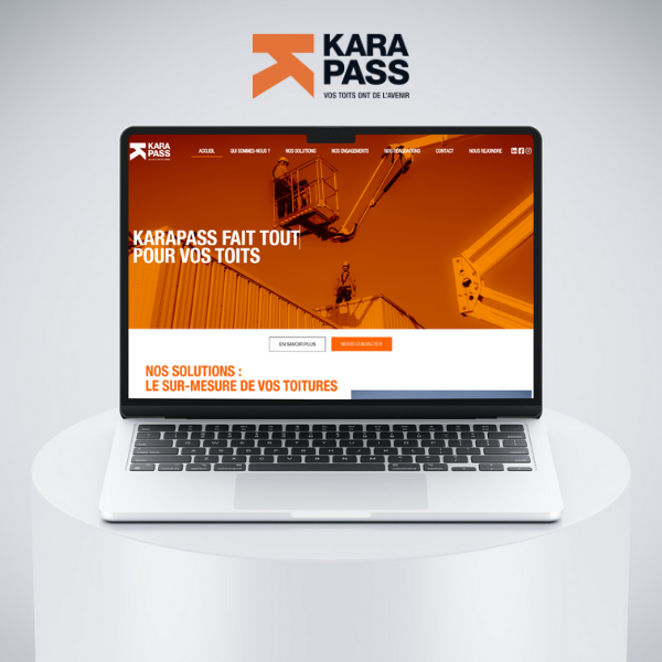 Site web KARAPASS toiture entretien